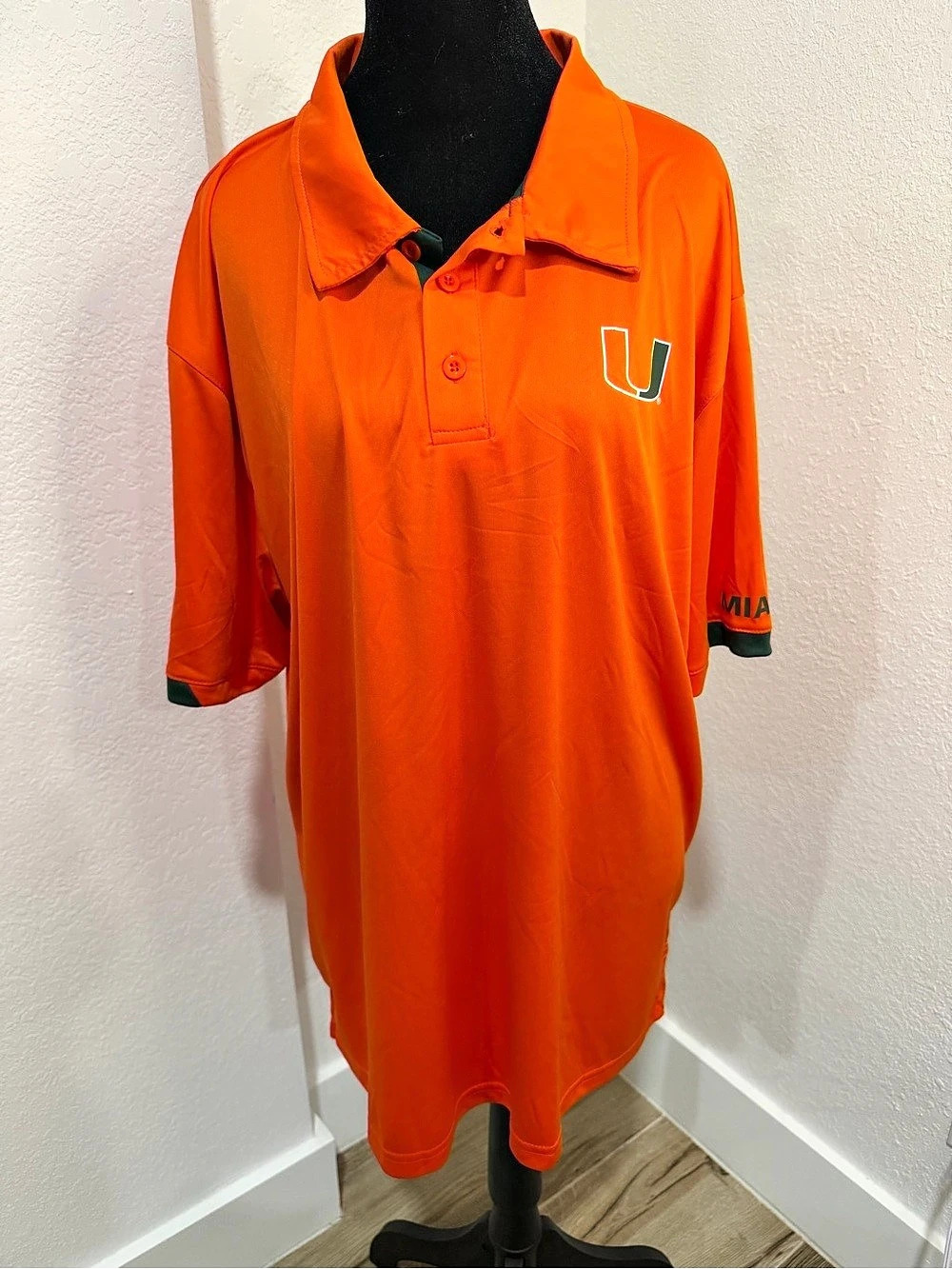 Miami U Orange Polo